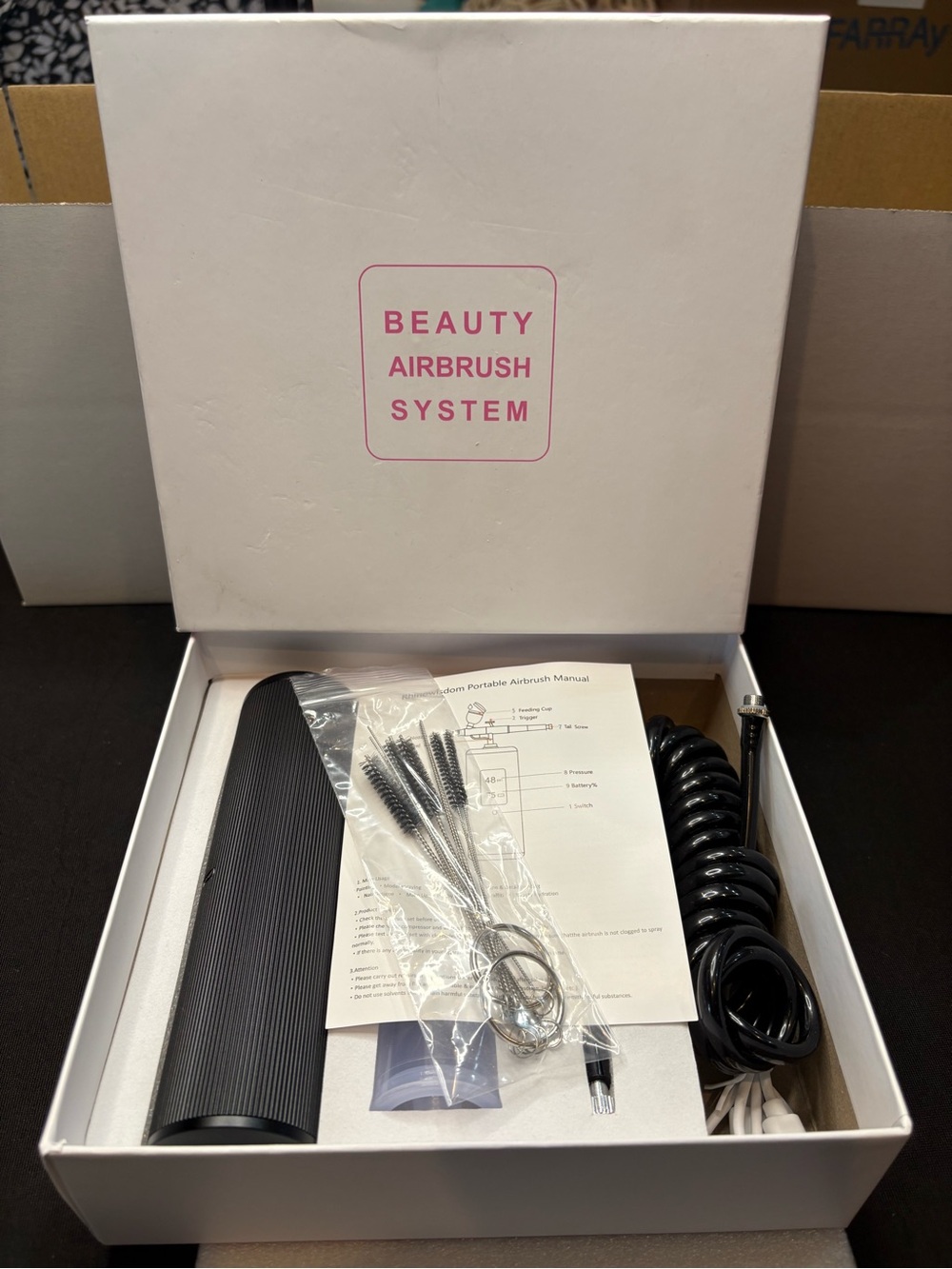 Rhinowisdom Beauty Airbrush System For Makeup/Nail Art